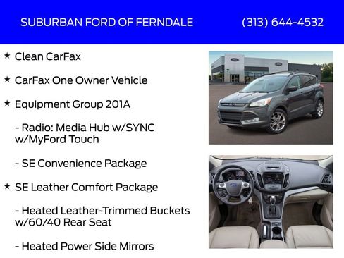 Used 2015 Ford Escape SE w/ Equipment Group 201A image 4