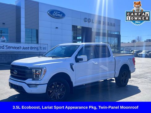 Used 2022 Ford F150 Lariat w/ Equipment Group 502A High image 1