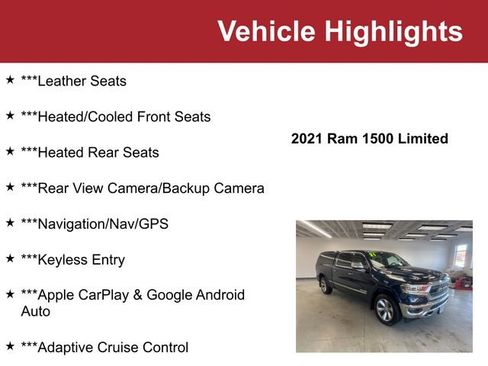 Used 2021 RAM 1500 Limited image 2