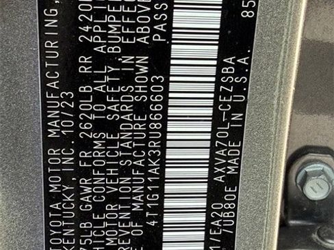 Certified 2024 Toyota Camry SE image 30