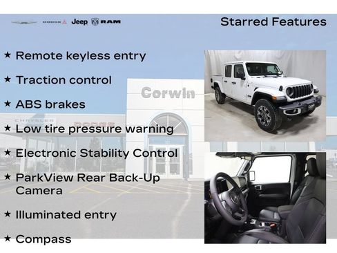 New 2026 Jeep Gladiator Sport AWD/4WD image 10