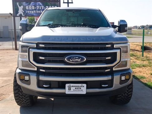Used 2021 Ford F250 Platinum w/ FX4 Off-Road Package AWD/4WD image 7