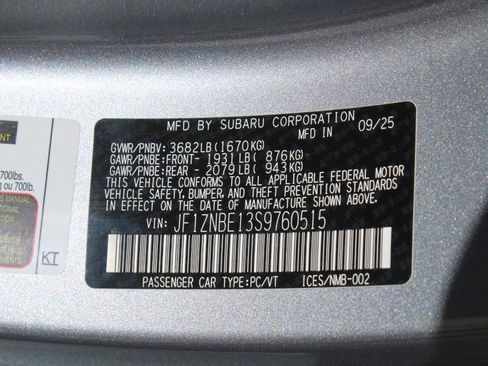 New 2025 Toyota GR86 Premium w/ GR Wheel Package (TMS image 7