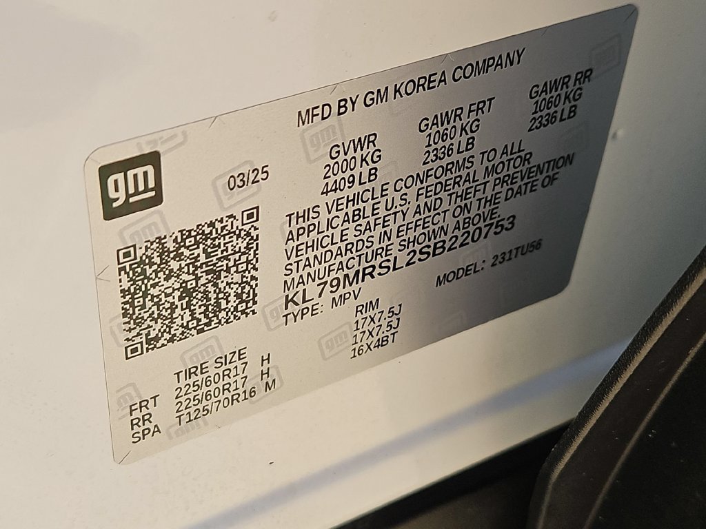 Used 2025 Chevrolet TrailBlazer LT AWD/4WD image 36