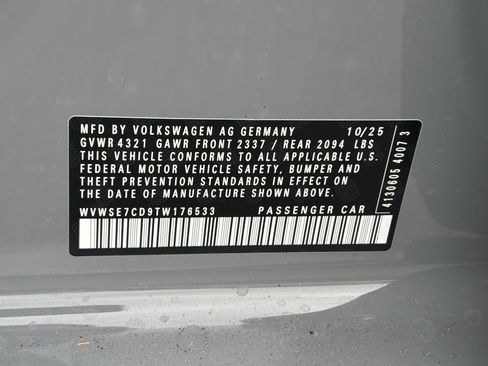 New 2026 Volkswagen GTI SE image 21