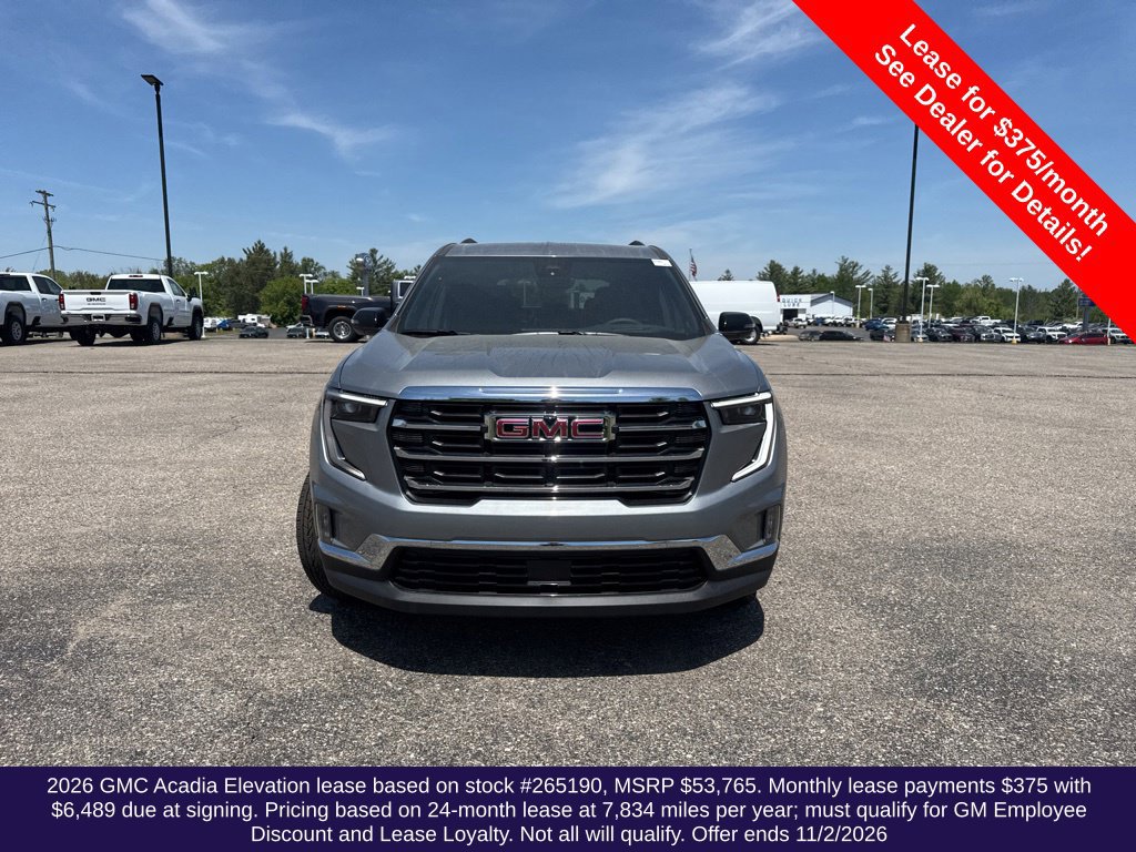 New 2026 GMC Acadia Elevation w/ Elevation Premium Package FWD image 9