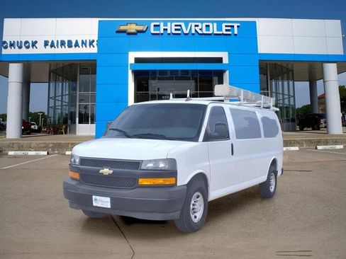 Certified 2021 Chevrolet Express 2500 Extended w/ Driver Convenience Package RWD image 1
