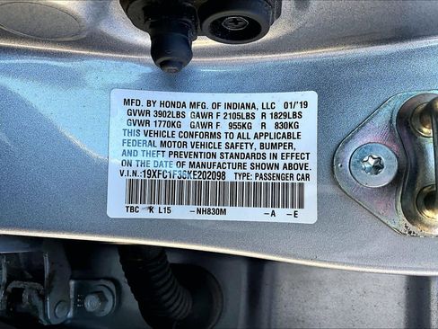 Used 2019 Honda Civic EX image 33