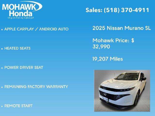 Used 2025 Nissan Murano SL AWD/4WD image 14