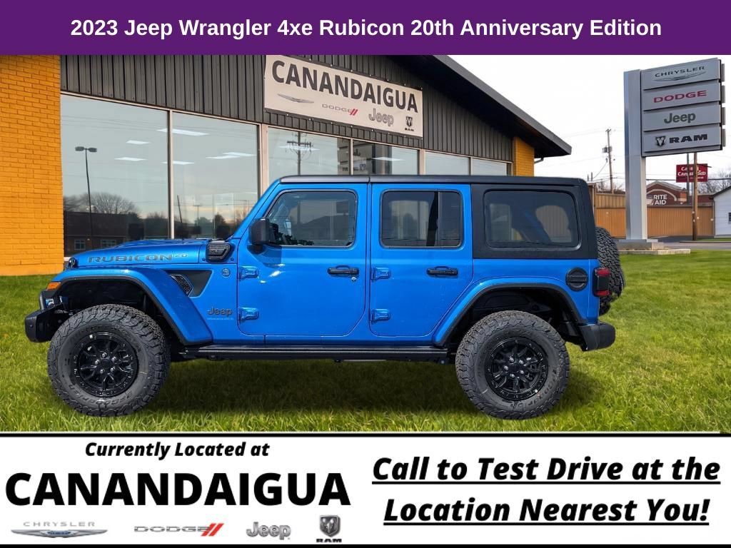 New 2023 Jeep Wrangler Unlimited Rubicon 4xe AWD/4WD image 4