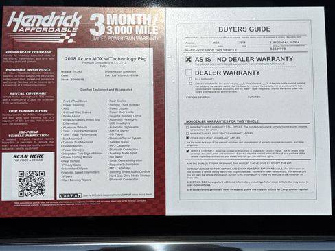 Used 2018 Acura MDX FWD w/ Technology Package image 37