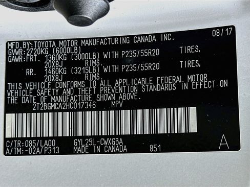 Used 2017 Lexus RX 450h AWD w/ Luxury Package image 12