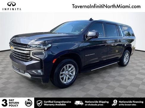 Used 2023 Chevrolet Suburban LT w/ Luxury Package RWD image 1