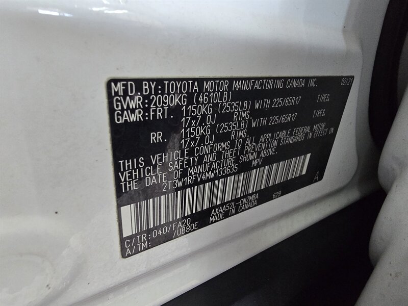 Used 2021 Toyota RAV4 XLE FWD image 35