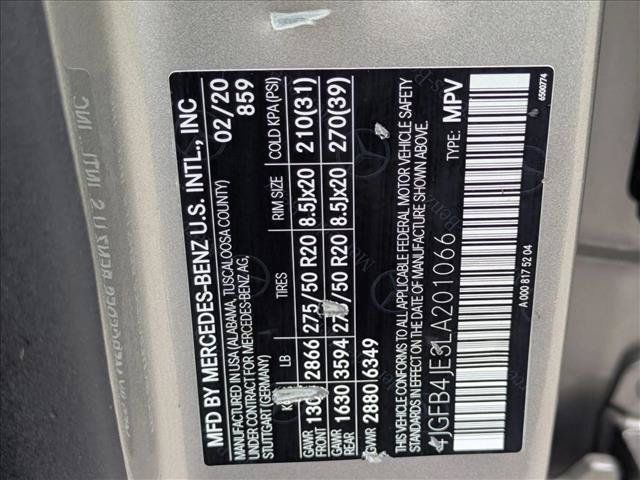 Certified 2020 Mercedes-Benz GLE 350 image 26