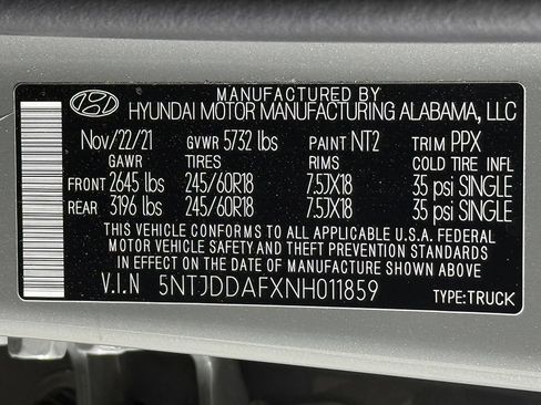 Used 2022 Hyundai Santa Cruz SEL Premium AWD/4WD image 44