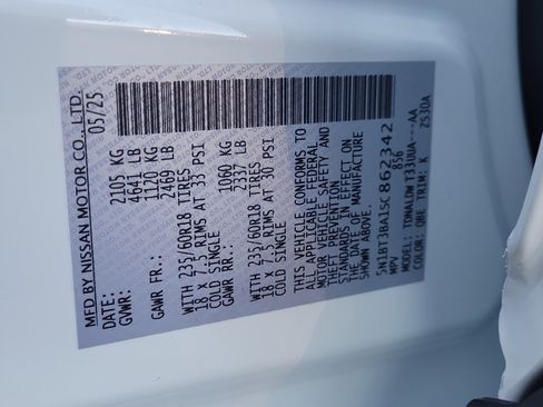 New 2025 Nissan Rogue SV image 36