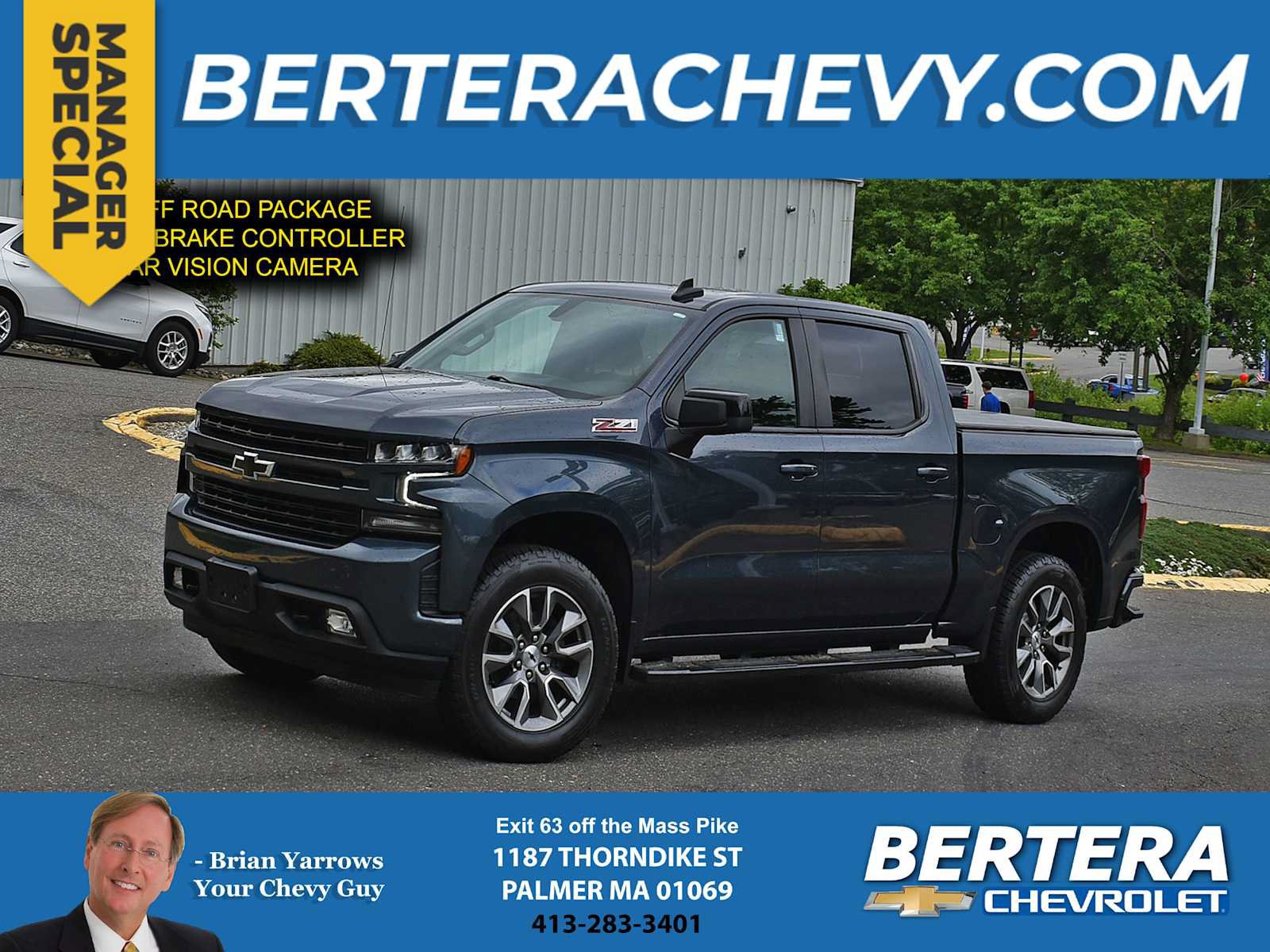 Used 2021 Chevrolet Silverado 1500 RST w/ Z71 Off-Road Package AWD/4WD image 1