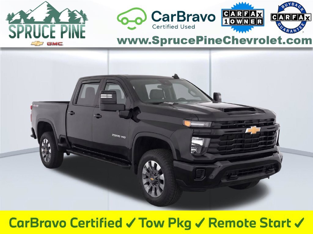 Used 2024 Chevrolet Silverado 2500 Custom w/ Custom Convenience Package AWD/4WD 360° Tour