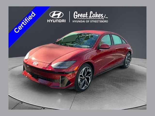 Certified 2023 Hyundai Ioniq 6 SEL AWD/4WD image 1