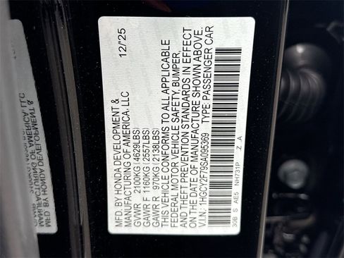 New 2025 Honda Accord Sport image 26