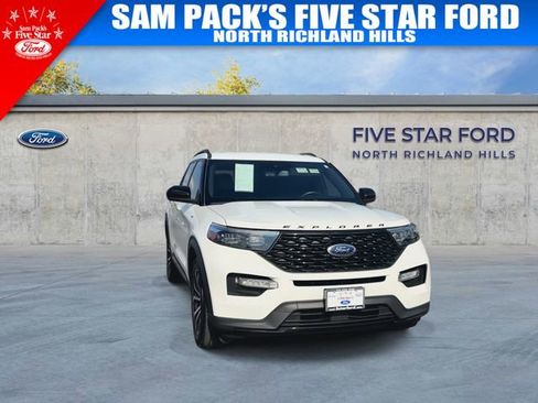 Used 2023 Ford Explorer ST-Line w/ Class IV Trailer Tow Package RWD image 3