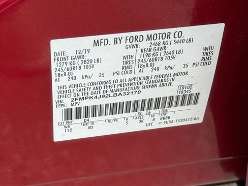 Used 2020 Ford Edge SEL w/ Convenience Package image 41