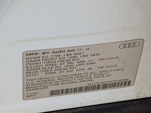 Used 2025 Audi Q4 e-tron Premium Plus w/ Premium Plus AWD/4WD image 20