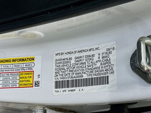 Used 2018 Honda Accord Sport image 12