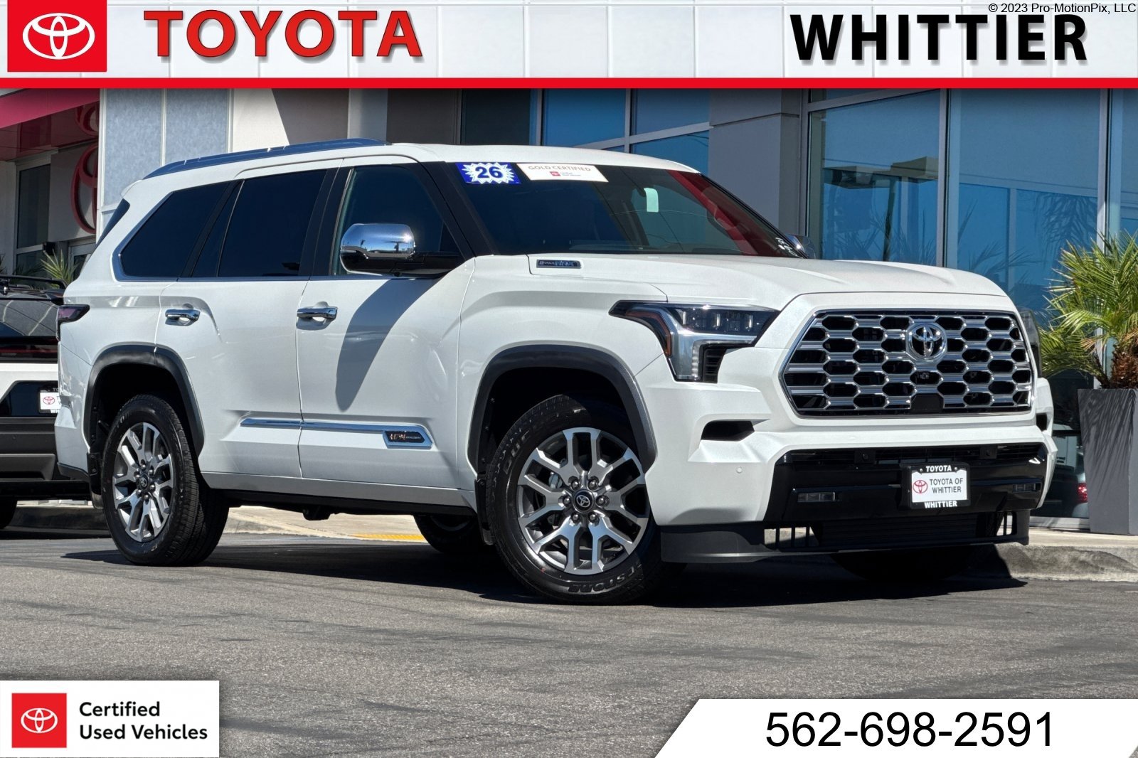 Certified 2026 Toyota Sequoia 1794 Edition AWD/4WD image 1
