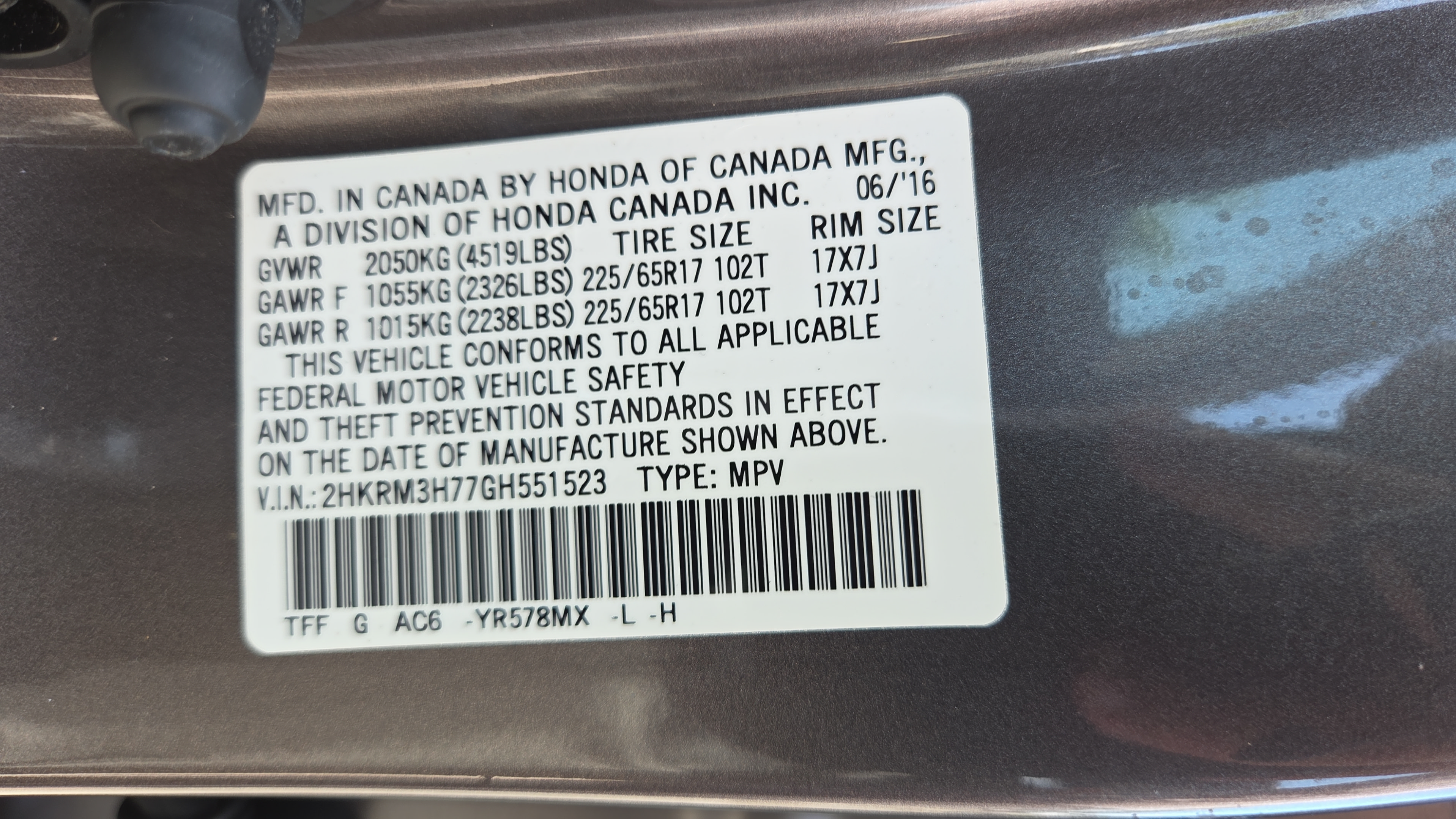 Used 2016 Honda CR-V EX-L image 21