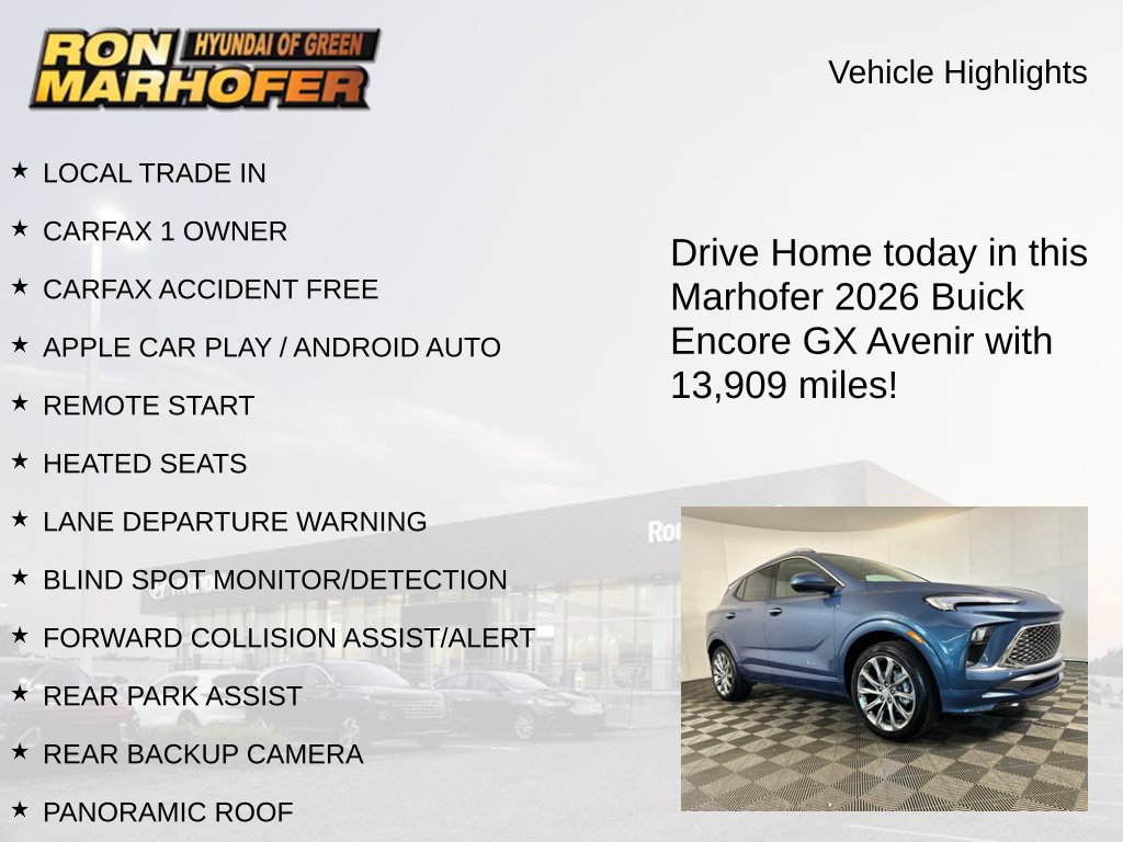 Used 2026 Buick Encore GX Avenir w/ Avenir Technology Package AWD/4WD image 15