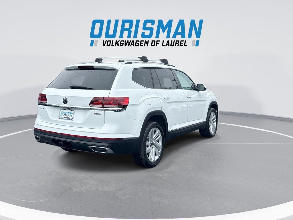 Used 2021 Volkswagen Atlas SEL AWD/4WD image 8