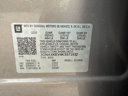 Used 2019 Chevrolet Equinox LT FWD image 26