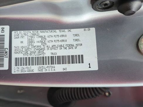 Used 2020 Toyota Tundra SR5 w/ TRD Off-Road Plus Package RWD image 15