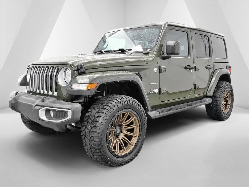 Used 2022 Jeep Wrangler Unlimited Sahara AWD/4WD image 3