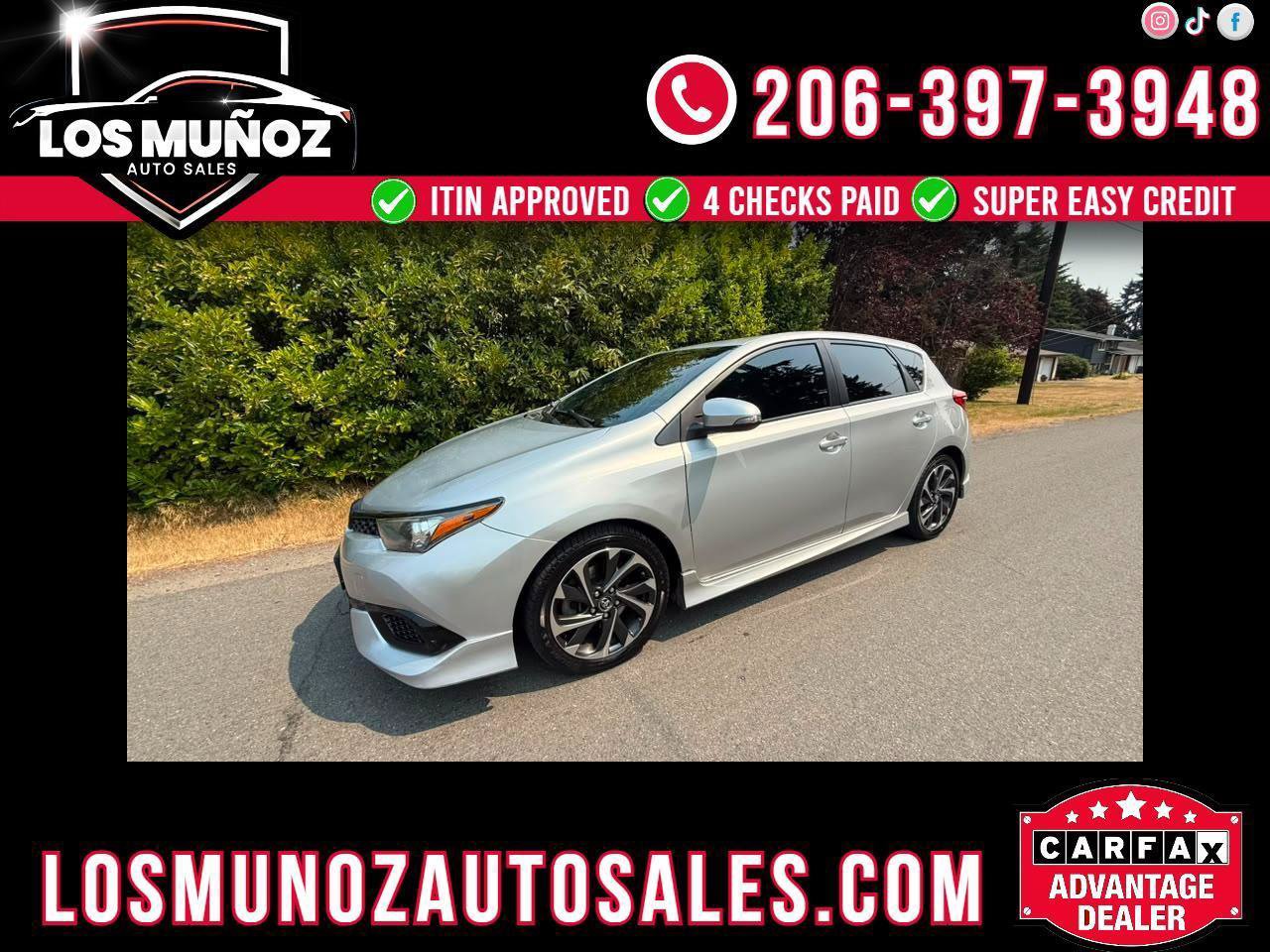 Used 2017 Toyota Corolla iM FWD image 1