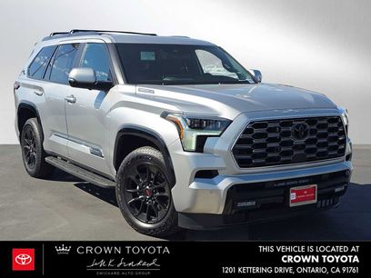 New 2026 Toyota Sequoia Platinum