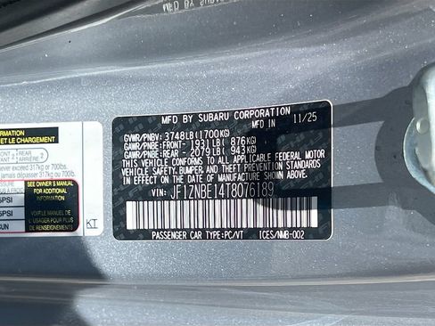 Used 2026 Toyota GR86 Premium w/ ALL Weather Mat Package (TMS) RWD image 31