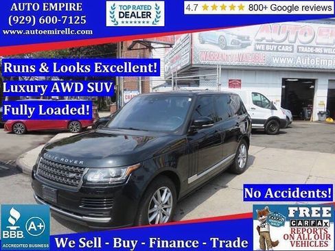 Used 2017 Land Rover Range Rover AWD/4WD image 1