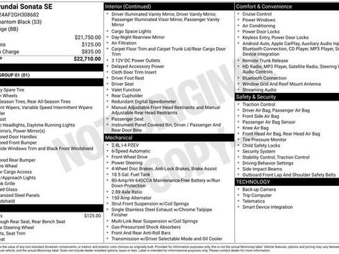 Used 2016 Hyundai Sonata SE image 10