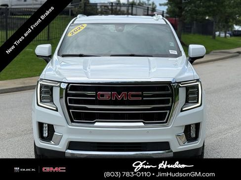 Used 2021 GMC Yukon SLT w/ Rear Media and Nav Package AWD/4WD image 9