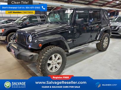 Used 2013 Jeep Wrangler Unlimited Sahara w/ Mopar Chrome Edition Group