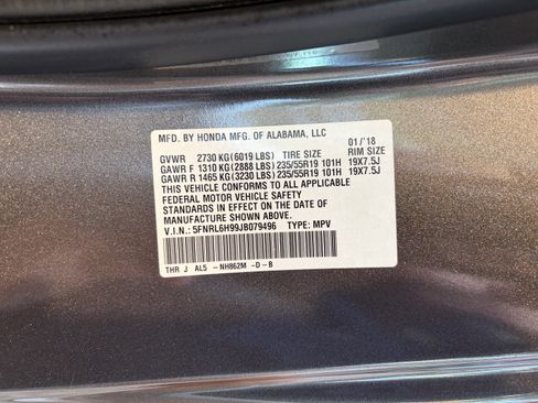Used 2018 Honda Odyssey Elite image 6