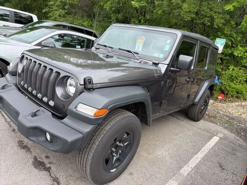 Certified 2023 Jeep Wrangler Unlimited Sport AWD/4WD image 3
