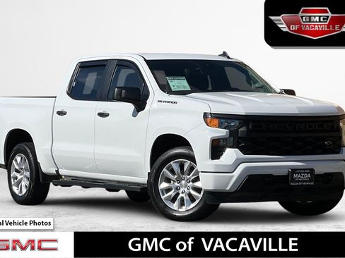 Used 2024 Chevrolet Silverado 1500 Custom w/ LPO, Dark Essentials Package RWD image 1