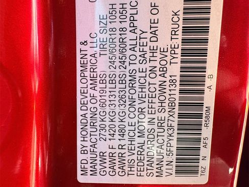 Used 2022 Honda Ridgeline RTL-E image 30