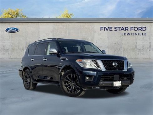 Used 2019 Nissan Armada Platinum w/ Captain's Chairs Package image 2