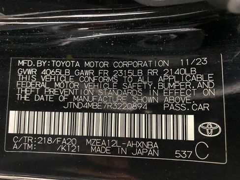 Certified 2024 Toyota Corolla SE FWD image 24