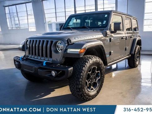 Used 2021 Jeep Wrangler Unlimited Rubicon 4xe w/ Steel Bumper Group image 25